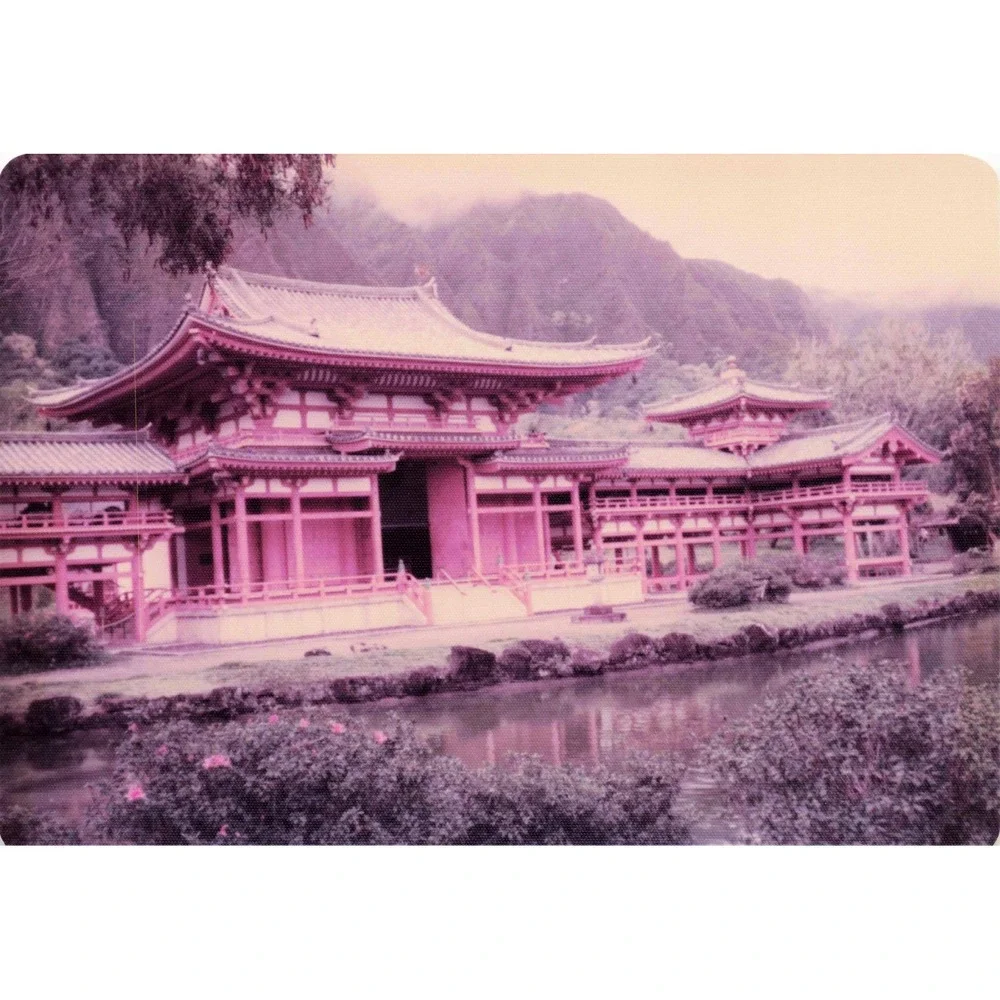 Vintage 1970s Byodo-In Temple Oahu Hawaii Buddha Photo Lot of 9 - Picture 6 of 9
